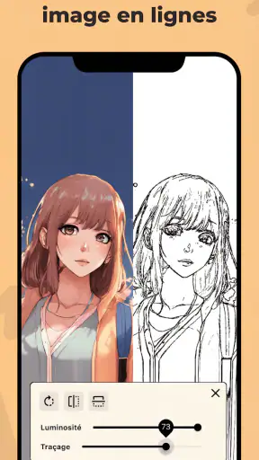 Lightbox draw - papier calque screenshot