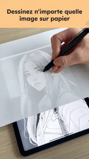 Lightbox draw - papier calque screenshot
