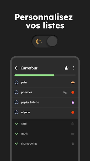 Liste de courses - Listonic screenshot
