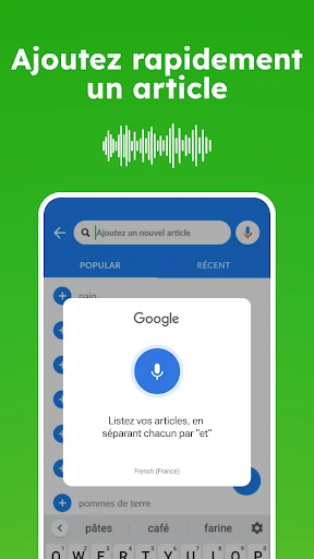 Liste de courses - Listonic screenshot
