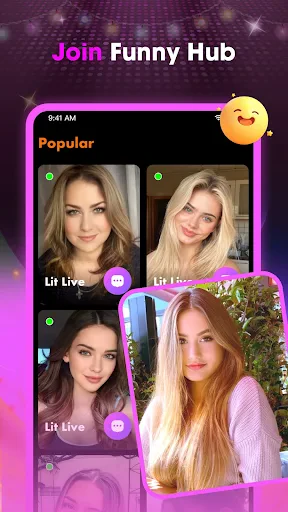 Lit Live - Video Chat Online screenshot