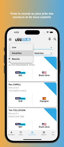 LiveTrail screenshot