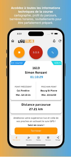 LiveTrail screenshot