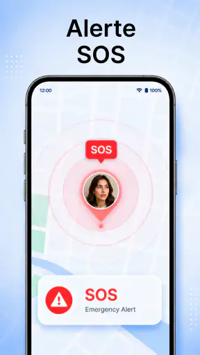 Localisateur familial GPS screenshot