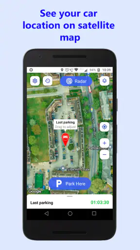 Localiser ma voiture screenshot