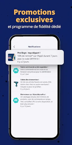 ManoManoPro - matériel Pro screenshot