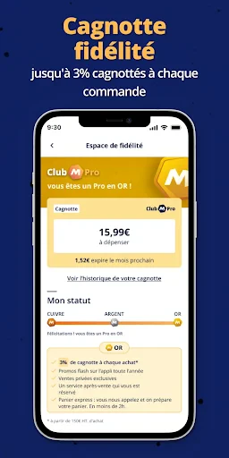 ManoManoPro - matériel Pro screenshot