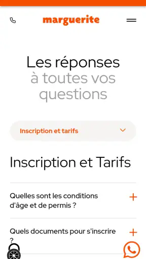 marguerite Autopartage Nantes screenshot