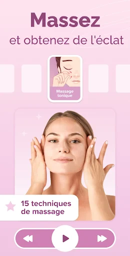 Massage Du Visage App - ForYou screenshot