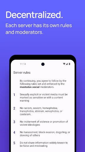 Mastodon screenshot