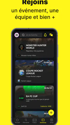 Mately – Joueurs & Team Esport screenshot