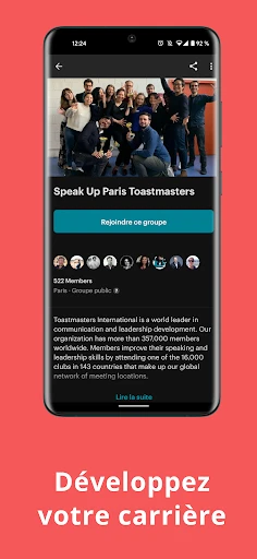 Meetup : événements locaux screenshot