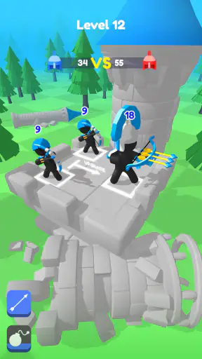 Merge Archers : Jeu de Tir screenshot