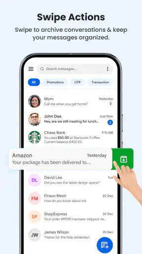 Messages: SMS & Text App screenshot