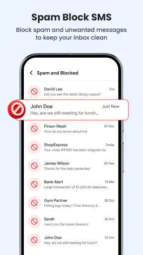 Messages: SMS & Text App screenshot