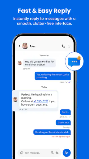 Messages: SMS & Text App screenshot