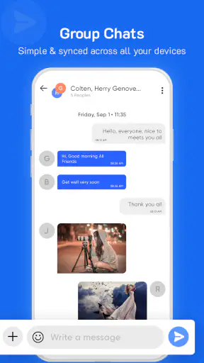 Messages: SMS & Text Messaging screenshot