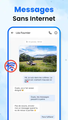 Messages SMS Texte Accueil screenshot