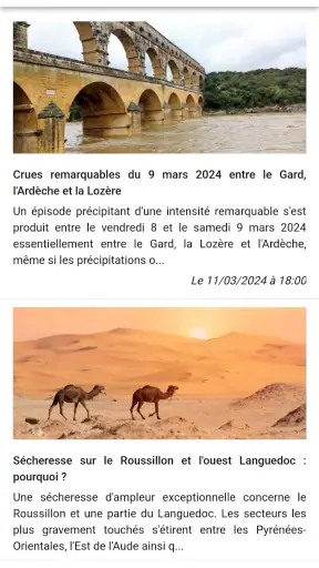 Météo Languedoc screenshot