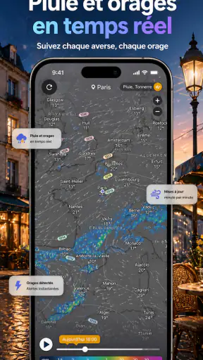 Météo Radar Pluie: Prévisions screenshot