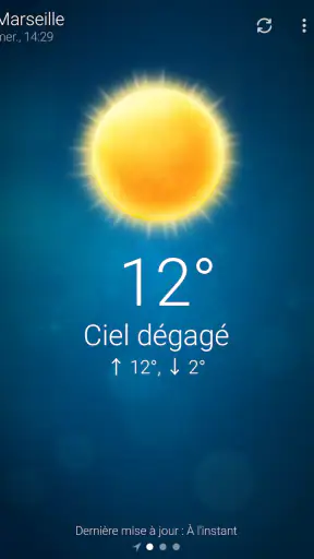 Météo - Weather screenshot