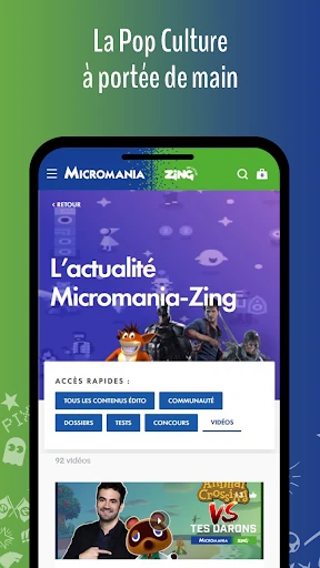 Micromania screenshot