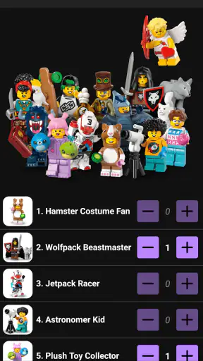 Minifig Scan screenshot