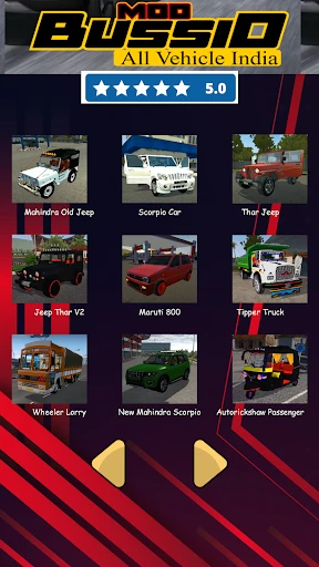 Mod Bussid All Vehicles India screenshot