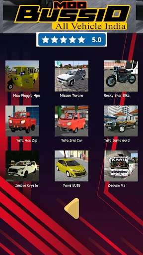 Mod Bussid All Vehicles India screenshot