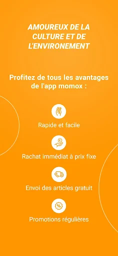 momox, vente de seconde main screenshot