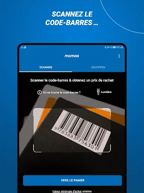 momox, vente de seconde main screenshot