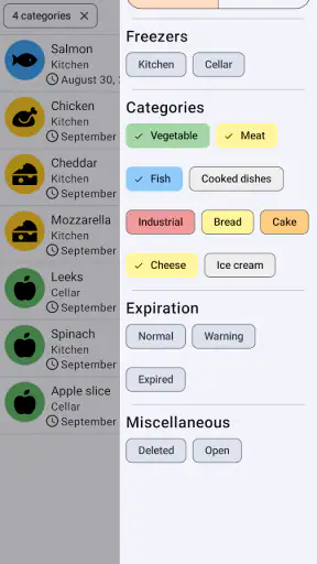 Mon Congélateur screenshot