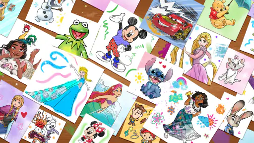 Disney Monde de Coloriage screenshot