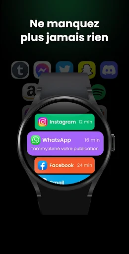 Montre Connectée - BT Notifier screenshot