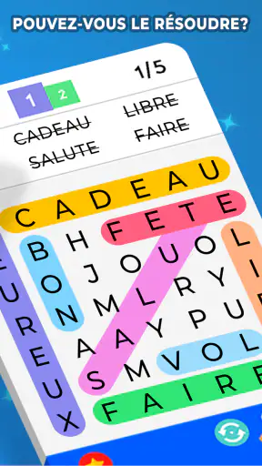 Mots Mêlés screenshot