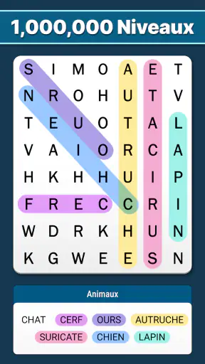 Mots Mêlés: Jeu Relaxant screenshot