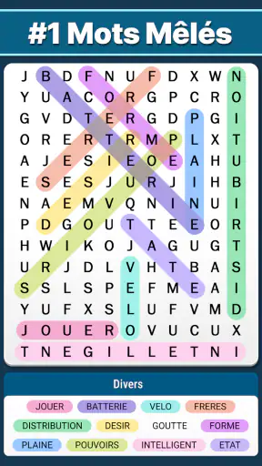 Mots Mêlés: Jeu Relaxant screenshot