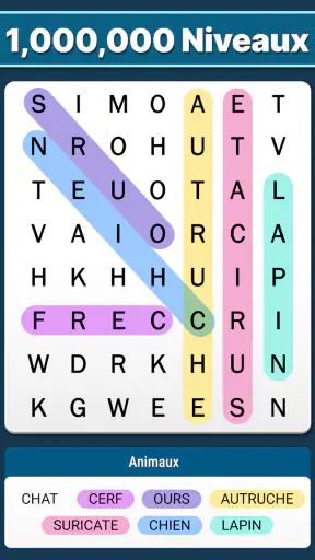 Mots Mêlés: Jeu Relaxant screenshot