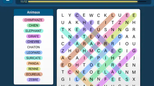 Mots Mêlés: Jeu Relaxant screenshot