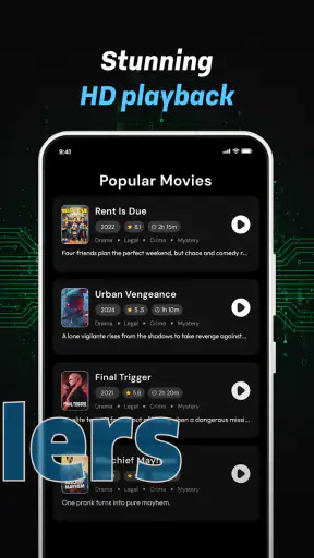 Movies Drama & TV series: Info screenshot