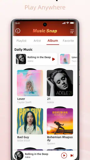 Music Snap:Audio&MP3 Player screenshot