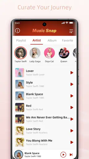 Music Snap:Audio&MP3 Player screenshot