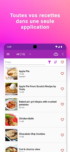My Recipe Box: Mes recettes screenshot