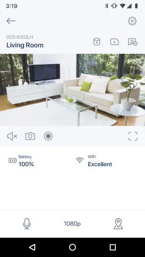 mydlink screenshot