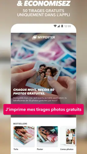 MYPOSTER : Impression photo screenshot