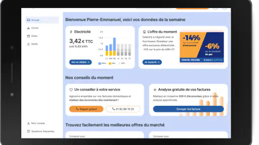 MySelectra Suivi Conso Énergie screenshot