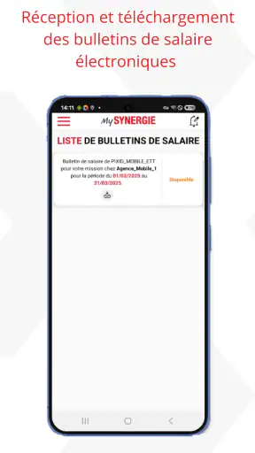 mySynergie – Intérimaires screenshot