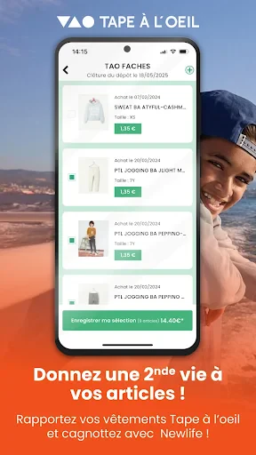 myTAO – Mode bébé & enfants screenshot