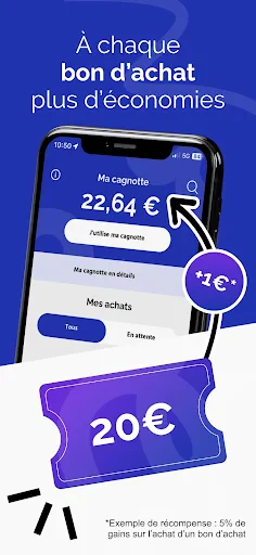 Naomi I Vos achats récompensés screenshot