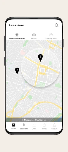 Nespresso screenshot